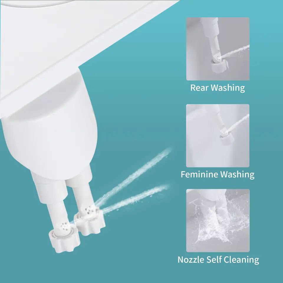 YepFresh™ Bidet Attachment With Temperature Control Non-Electric Butt Washer